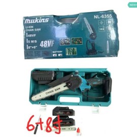 Mini motosega lama da 8 con 2 batteria