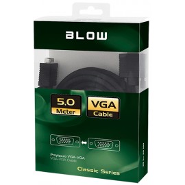 Cavo VGA-VGA  5m + filtri Blow