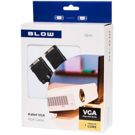 Cavo VGA-VGA 15m BOX Blow