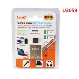 SCHEDA AUDIO USB - LINE-IN