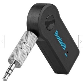 Ricevitore Adattatore Bluetooth 4.1 Vivavoce Auto Aux Stereo Audio Nero