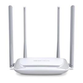 Mercusys 4 antenne router wireless 300 Mb/s, 2.4GHz
