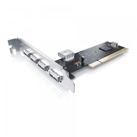 SCHEDA PCI USB2.0 4+1 Porte