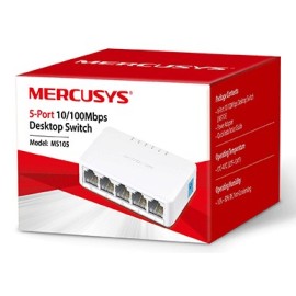 Switch  5 porte fast Ethernet Mercurys