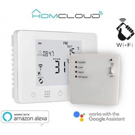 Cronotermostato digitale Homcloud wi-fi con ricevitore RF