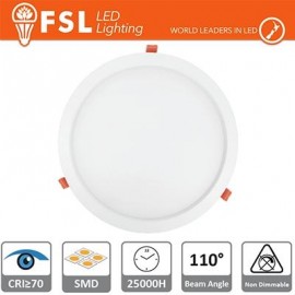 Downlight LED IP20 18W 4000K 1400LM 110° FORO:215mm