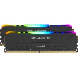 Memoria RAM DDR4 16GB (2x8) DIMM Crucial Ballistix 3200 Mhz RGB Gaming Memory