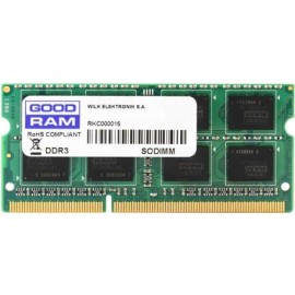 Memoria RAM DDR3 8GB SODIMM Goodram 1600 Mhz PC3-12800 CL11 260 Pin 1.5V