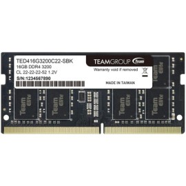 Memoria RAM DDR4 16GB SODIMM Team Group 3200 Mhz PC4-25600 CL22